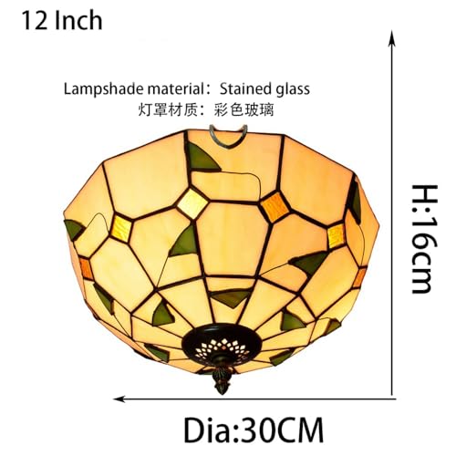 Plafón de Techo Tiffany para Evitar Luces Molestas en Dormitorio y Pasillo 4
