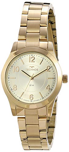 Relógio Analógico Technos Feminino Dourado