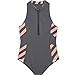 Produktbild Chiemsee Damen High Neck, Gemustert mit Reißverschluss Badeanzug, 975 Iron Gate, L