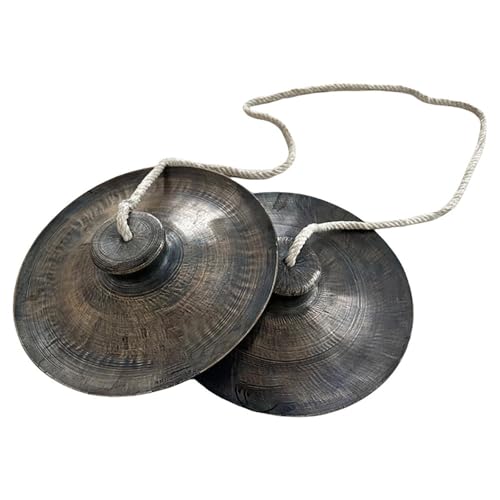 Cymbales Vintage pour opéra et tambours militaires en cuivre de 18 Inch