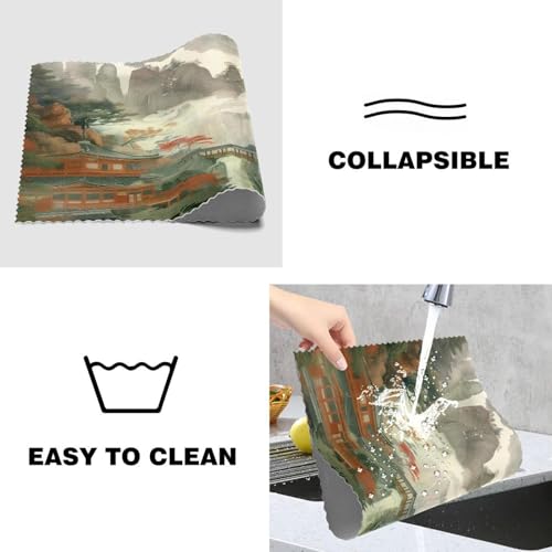 Set de table Temples in the Mountains : la solution anti-glisse et chaleur pour votre table - 5