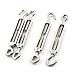 Aexit 4PCS Silver Tone Stainless Steel Hook Eye Turnbuckle for 5mm 1/5 Inch Wire Rope (0ca042b782145c153a6c06f233e1c8f5)