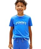 (トミーヒルフィガー) BOYS モノグラムグラフィックTシャツ KB10263 120cm ブルーC6H