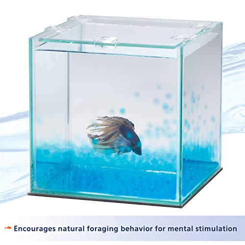 Aqueon Pure Betta Beads, Blue - Image 6