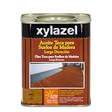 Lata de 750 ml Xylazel 0631003 - Aceite teca suelos, color claro