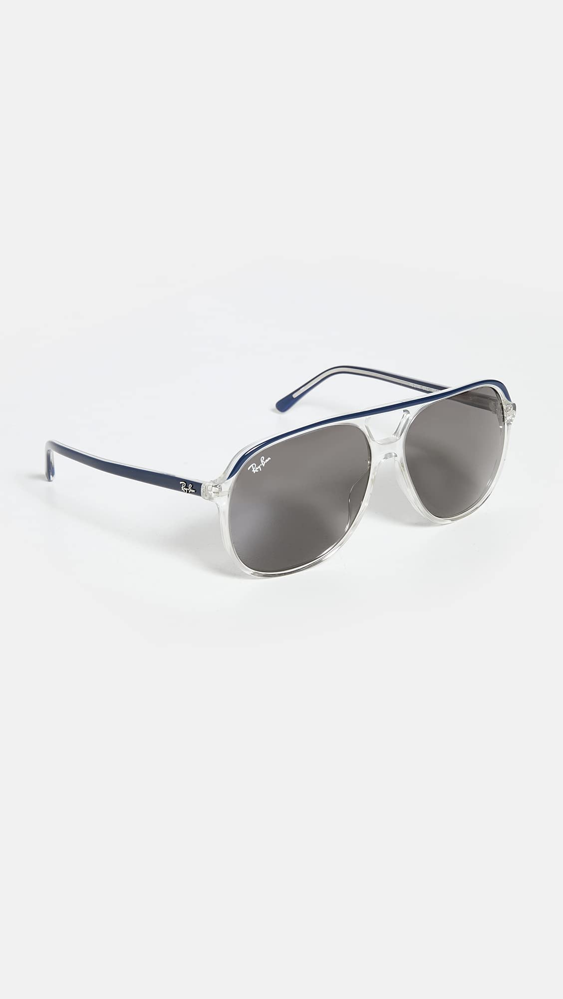 Ray-Ban Herren 0RB2198-1341B1-56 Sonnenbrille, BLU ON TRASPARENT, 56