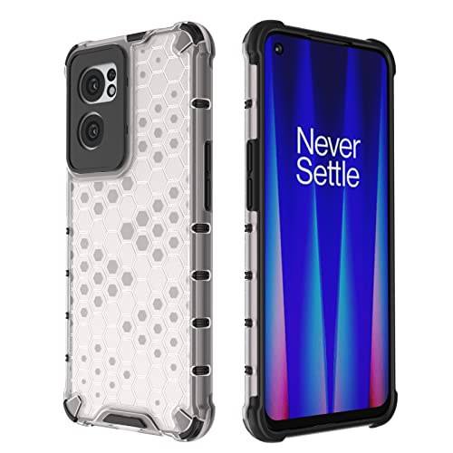 Image of Glasgow Back Case Cover Compatible with OnePlus Nord CE 2 5G (Stylish Design) - Transparent