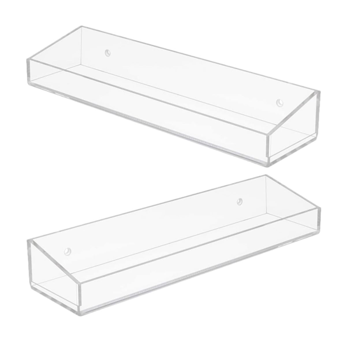 Estante de Almacenamiento de Acrílico para Pared, Cocina y Baño | Organizador Multiuso, Ahorro de Espacio, Resistente Deformación, para Sala y Aseo