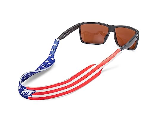 Pilotfish Neoprene Sunglasses Strap – Neoprene Eyewear Retainer, Secure Floating Sunglass Cord with Anti-Slip Ends