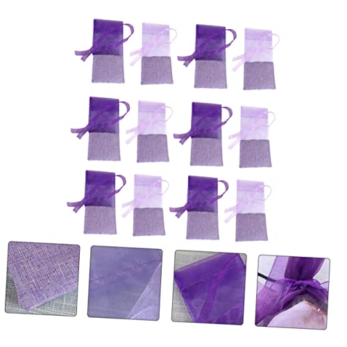 COLLBATH 24 bolsas de sachet de lavanda vacías miniatura 2