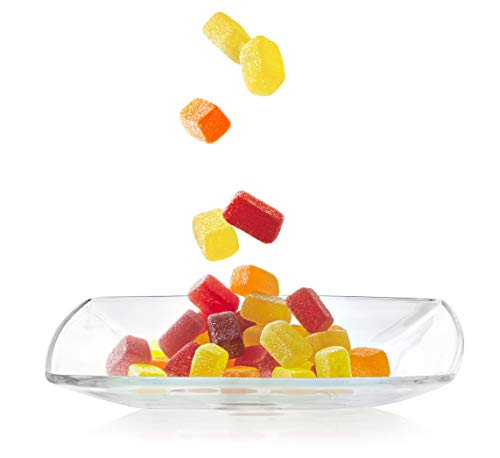 Glass Square Plate - 5.9" D - Square - Set Of 6 - By Barski - European Quality - Plates Are - 5.9" Diameter - Can Be Used For Salad - Dessert - Appetizer - Made In Europe #TOP2