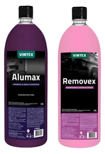 Kit Vintex Alumax + Removex 1,5L nettoyant aluminium et dégraissant châssis