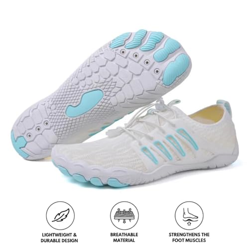 Image of Hike Footwear Colson Pro Barefoot Shoes, Wide Toe Box, Non-Slip | Quick-dry breathable mesh, flexible thin soles, arch support, promotes natural gait, for walking running gym