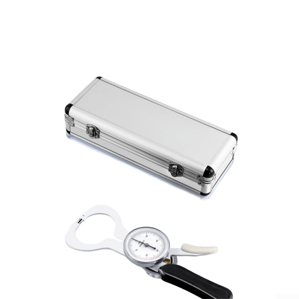 Skinfold-Body Fat-Caliper Herramienta de medición de grasa corporal Caliper Tester para IMC
