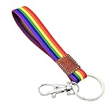  BDM - Llavero Arco Iris de la Bandera LGTBI para Hombre y Mujer