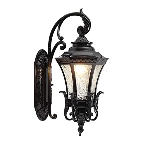 Lanterne murale extérieure rétro pour illuminer et décorer vos soirées sur le balcon - 6