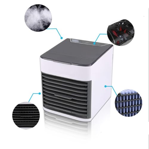 Image of BNF USB Air Conditioner Mini Air Cooler Fan Multipurpose 16x17x14.5cm Humidifier | Home & Garden