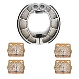 Front and Rear Brake Pads Shoes for Honda Rancher 420 TRX420 2007-2015