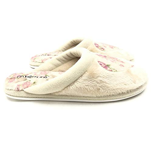 CHINELO KATURÊ PANTUFA PELO CORAÇÃO ROSAS FEMININO