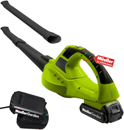 Mueller UltraStorm Cordless Leaf Blower 130 MPH, 20V