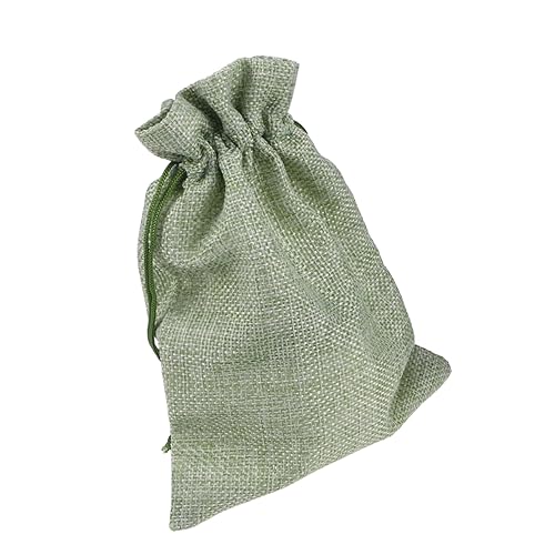 WRITWAA 24 Piezas Bolsas De Bolsa Con Cordón Bolsillo Del Arnés Con Cordón Bolsas De Almacenamiento Bolsas De Verde