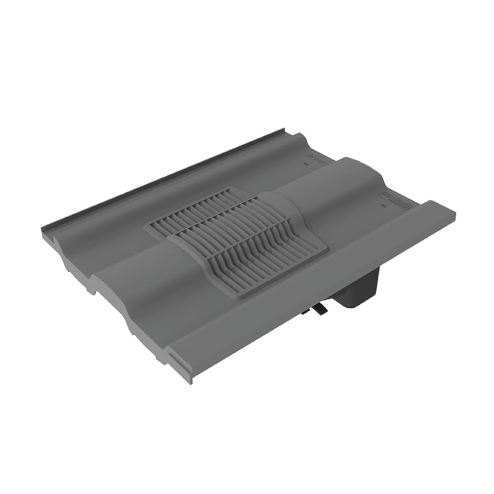 Timloc Grey Castellated Roof Tile Vent Rtv-Cgr Roofing Slate Ventilation