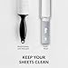 Flint Plus XL Retractable Lint Remover & Pet Hair Roller for Clothes – Refillable & Reusable Lint Roller with 140 Extra Sticky Tear-Off Sheets – Value Pack, Light Grey