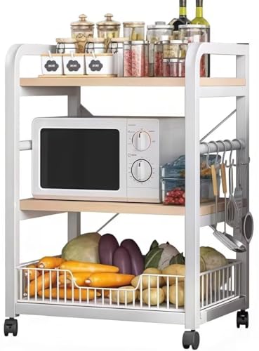 TUIYIDUO �����W���b�N �L�b�`�����S�� �L���X�^�[�t�� �t�b�N�t�� 3�i ��60x���s30x����78.8cm �L�b�`�����b�N �����W�� �I�[�v�����b�N �H��I ���ъ� ������ ���� ���[�I ���@�\ �ȃX�y�[�X ���Ԏ��[ �L�b�`�� ���r���O ���ʏ���