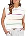 Tank Tops for Women Trendy Summer Tops 2026 Short Sleeve Sweaters Spring Tops Fashion Clothing Sleeveless Shirts Work Clothes Business Casual Cruise Outfits L