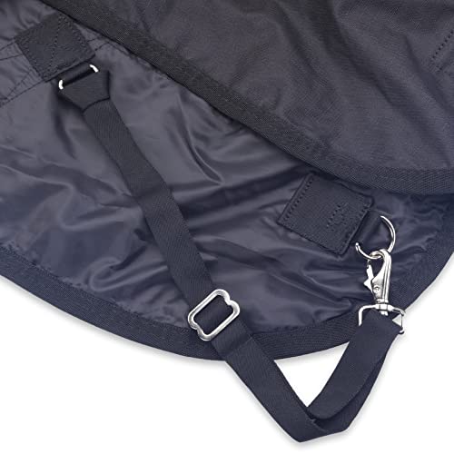 Gallopoff 600 Denier Ripstop Mini Horse Blanket - 0g Fill Lightweight, Waterproof Breathable Miniature Pony/Donkey Turnout Rain Sheet Redplaid 48