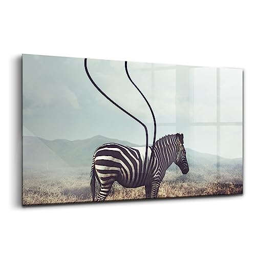 Verre d'art pour l'intérieur Wallfluent de 100x50cm, peinture sur verre premium