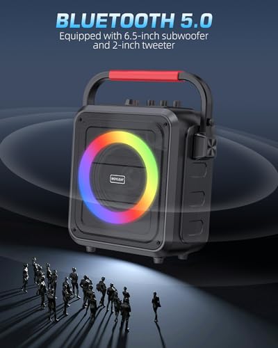 Moyleaf MOY-2 Karaoke Machine For Adults & Kids thumb #4