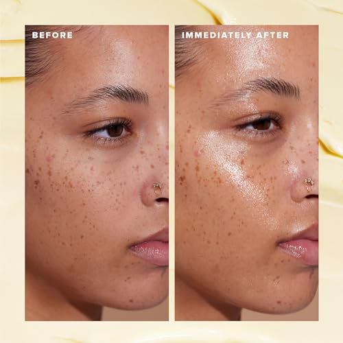 Farmacy 1.2 Ceramide Face Moisturizer + Cleansing Balm Duo - Travel Size Skin Care Set With Green Clean Makeup Remover Balm + Honey Halo Moisturizer Face Cream thumb #2