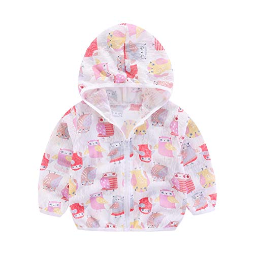 Mud Kingdom Baby Toddler Little Boys Girls Jacket Hooded Ultra-thin Summer Outerwear
