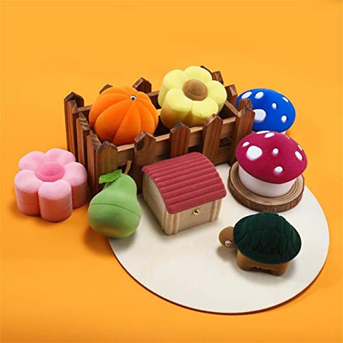 Zthome 10Pcs Velvet Ring Box Earring Necklace Display Box Jewelry Holder Earrings Trendy Velvet Jewellery Storage Case (Color : A25 Mini Velvet Box) #TOP3