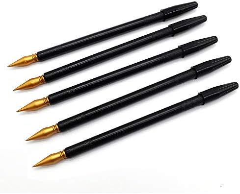 Pobec Scratch Color Pen, Scratch Art Tools, Scratch Paper Pens Coloring Stylus Scratch Paper Art Tool (Pack of 5 )