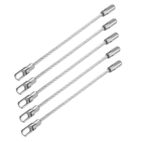 Cinta de pescado pasacables uxcell y extractor de cable flexible de repuesto de 6,5 mm
