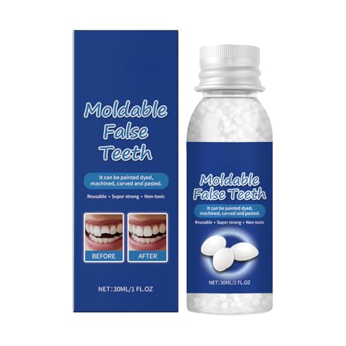 Image of Dental Filling Beads(30ML /1FL.OZ) | Repair Broken, Missing Teeth, Large Gaps and Crooked Teeth | Comfort-focused experience, DIY Tooth Repair Kit