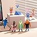 8 Pack Zootopia 2 Figurine Toys, Cartoon Animal Action Figures for Kids, Toy Collection for Party Favors and Play