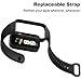 BABEJIA 3-Pack Replacement Band Compatible with Xiaomi Smart Band 9 Active, Soft Sport Strap, Adjustable Breathable Bands, Quick Release