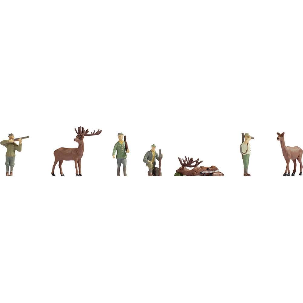 Noch 15731 Hunting 7/ H0 Scale Figures