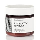 Beard Balm for Men - Travel Pack - Supports Thicker Beard, Lumber Yard Scent, Natural Ingredients Beard Butter Reduces Dryness & Enhances Look - 2 oz