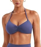 YEOREO CoreFlex Halter Sports Bras for Women...
