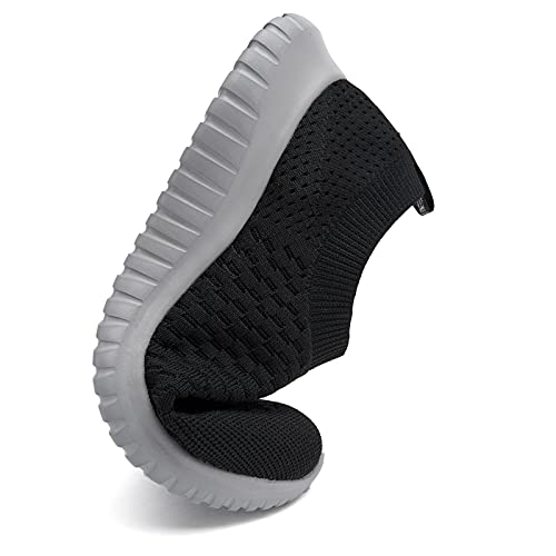 Image of TIOSEBON Men's Slip On Walking Shoes Arch Support Knit Mesh Lightweight Casual Comfortable Gym Workout Running Tennis Travel Standing Sneakers