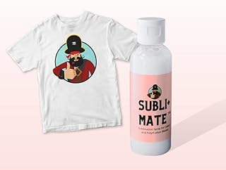 Sublimation Spray for Cotton and Cotton/Polyester Blends.-Concentrate Makes 16oz-Achieve Brighter and More Vibrant Colors. Polycrylic-Free 3oz. Comes with Full Instructions on How to dilute