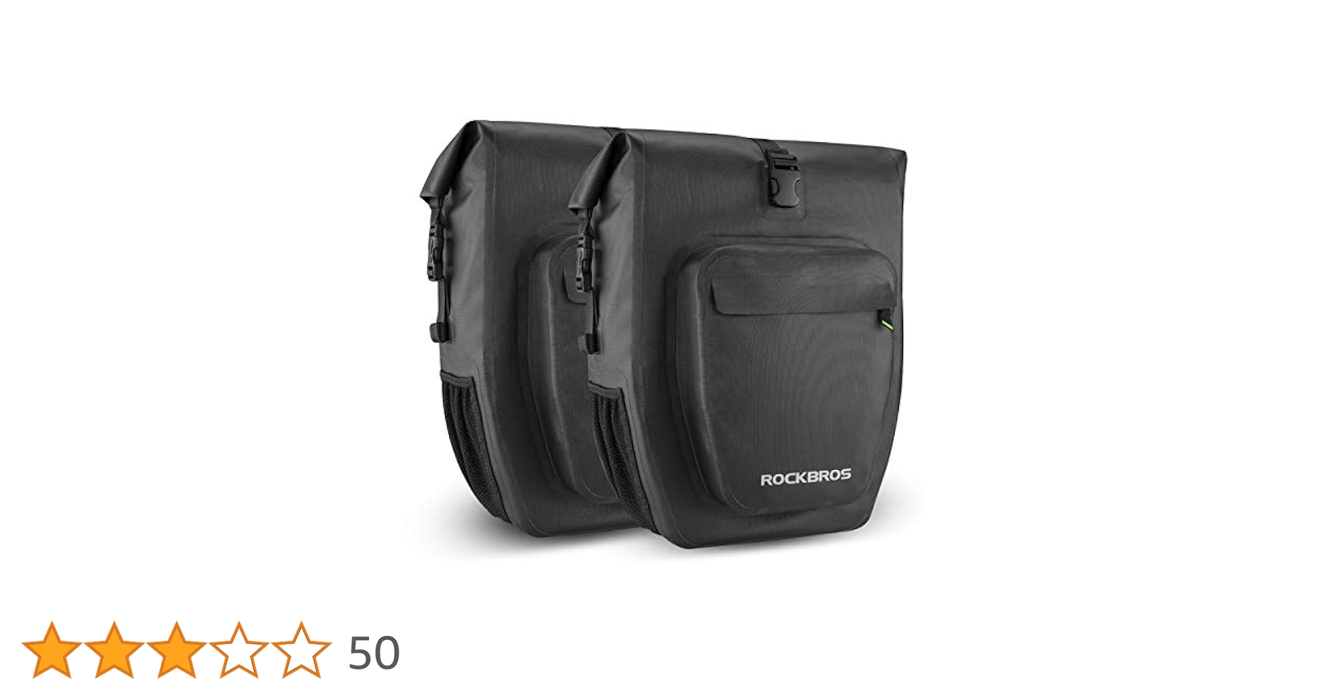 ROCKBROSパニアバッグ 自転車 バイク サイドバッグ 防水 容量片側27L Amazon | ROCKBROS(ロックブロス)パニアバッグ 自転車 リア