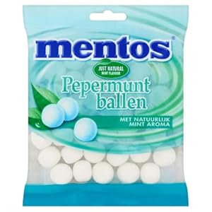 Mentos | Pepermuntballen | 12 x 242 gram