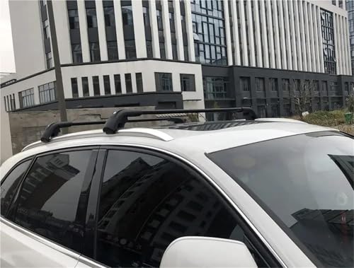 Barras de techo para Mercedes GLC X254 2023-2025 portaequipajes con cerradura para viajes de aventura 6