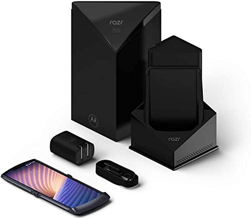 Motorola Razr 5G | Unlocked | Made for US 8/256GB | 48MP Camera | 2020 | Polished Graphite
