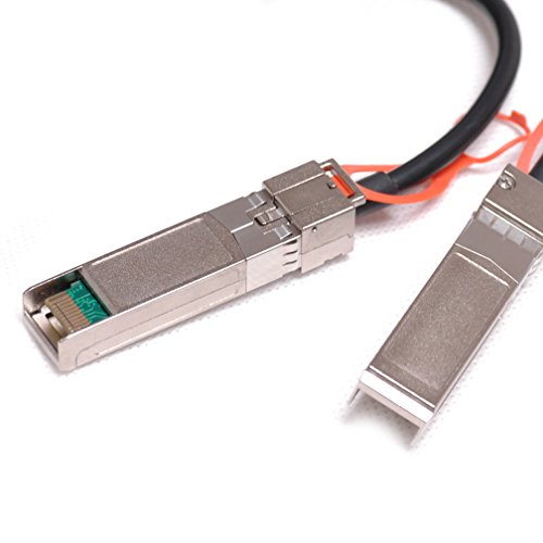Image of 10Gtek for Brocade 10G-SFPP-TWX-0101 Direct-attached SFP Twinax copper cable Active 1-Meter For Cisco 10-Meter(32ft)